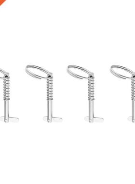 4 Pieces Stainless Steel Quick Release Pin Bimini Top Pin Bo