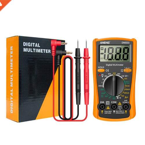 DM850 Clamp Meter Multimeter Multimeter Voltage Current Am