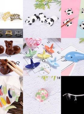 Crown Pearls Dog Cat Fruit Pencil Pens Brushs Stand Rack Dec