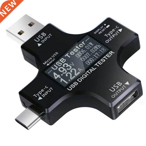 Type-C Pd USB Tester DC Digital Voltmeter Amperimetor Voltag