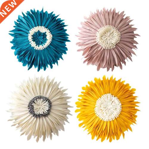 Chrysanthemum Throw Pillow Cover 18x18 Inch Cotton Flower Pi
