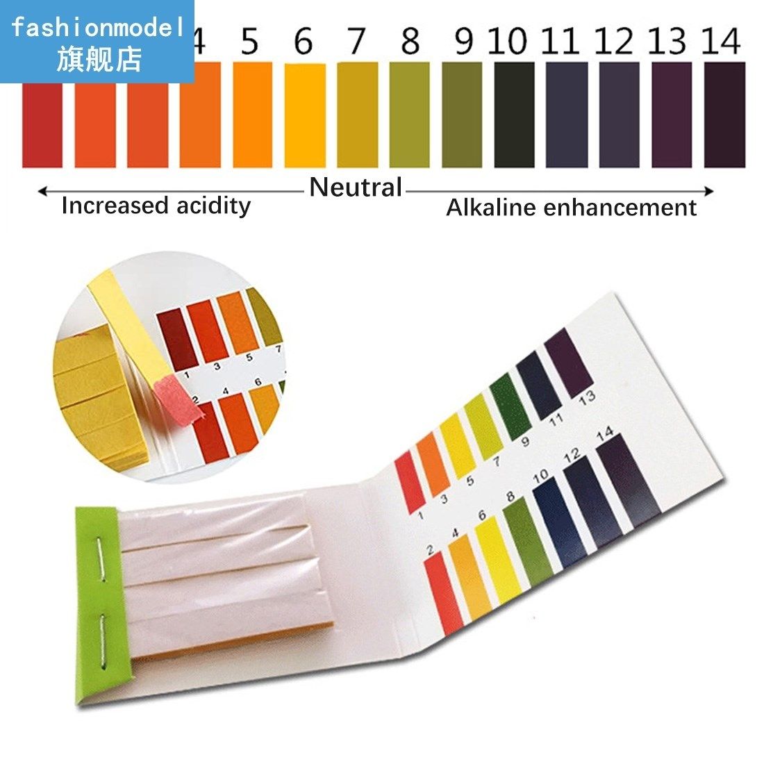 1set = 80 Strips! Professional 1-14 pH litmus paper ph test