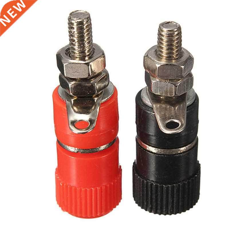 10PCS Terminal Banana Socket Jack Plug Connectors Red 4mm