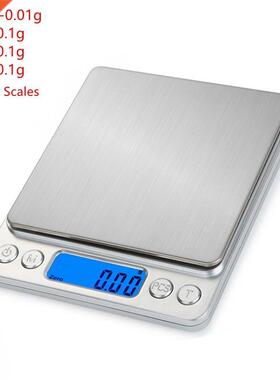 0.01/0.1g 500g/1/2/3kg Precision LCD Digital Scales Mini Ele