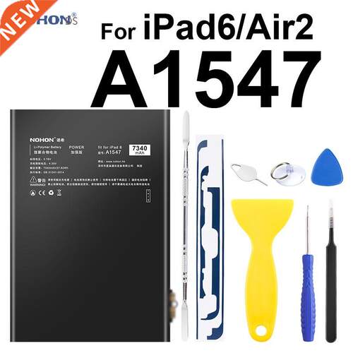 Nohon Battery For iPad 6 Air 2 A1547 7340mAh A1566 A1567 Li