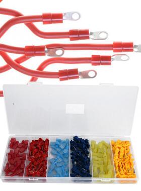 120pcs Quick Splice Terminal Red Blue Yellow Male Female Wir