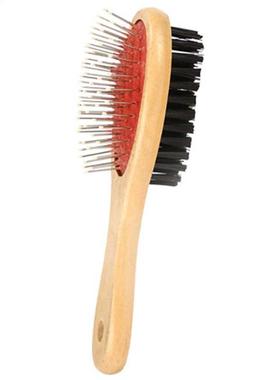 Double face peigne pour animaux de compagnie grand chien bro