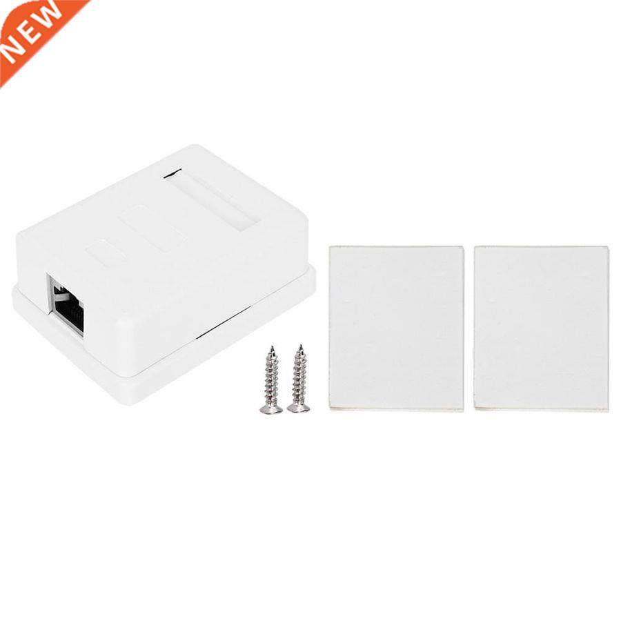 2pcs RJ45 Junction Box Desktop In适用于mation Box 8P8C Netwo