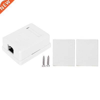 2pcs RJ45 Junction Box Desktop In适用于mation Box 8P8C Netwo