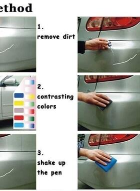 8 Colors 12l New Professional Car Paint Repair Pen Waterpro