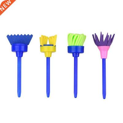 4pcs/set Scrawl Stationary Supplies Sponge Children Early Ed