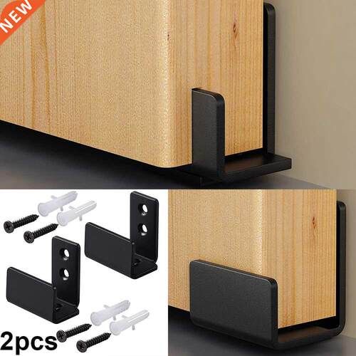 2 Pcs Sliding Floor Guide Adjustable Carbon Steel For Slidin