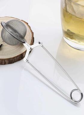 Tea Infuser Handle Tea Ball Sphere Mesh Tea Strainer Coffee