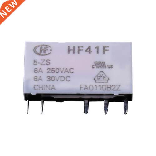 HF41F/5-ZS 5V 6A Coil Bistable Latching Relay High Quality H