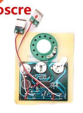 30S Double Button Voice Music Recordable Recorder Board for