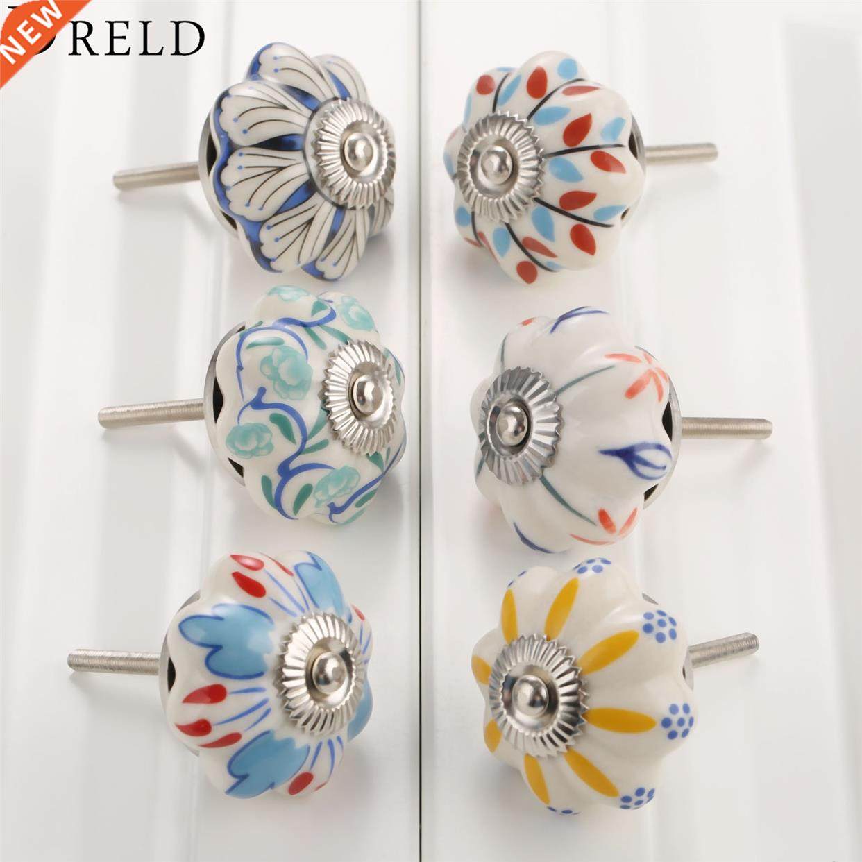 40mm Furniture Handle Ceramic Drawer Cabinet Knobs and Handl