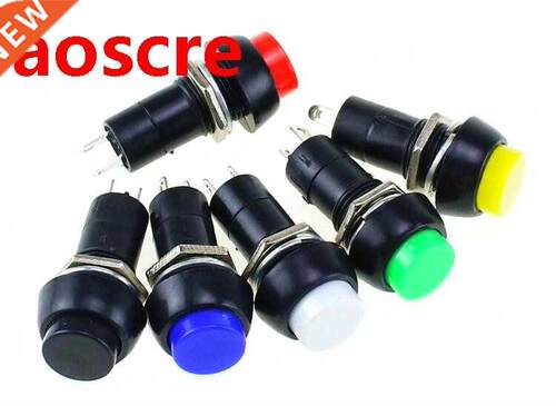 PBS-11A PBS-11B 12mm self-locking Plastic Push Button Switch