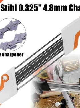 2 IN 1 Metal Easy Chainsaw Chain File Sharpener 0.325