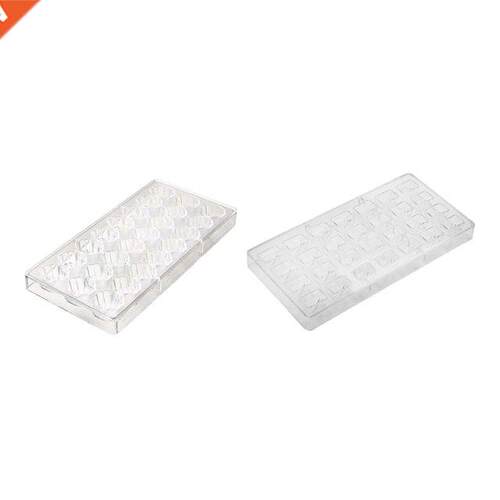 2 Pcs Shell Shpe Hrd Chocolte Mold 3D Se Shell Polycrbo