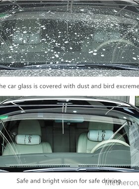 10x Car Window Soild Glass Cleaner for Peugeot 307 308 407 2