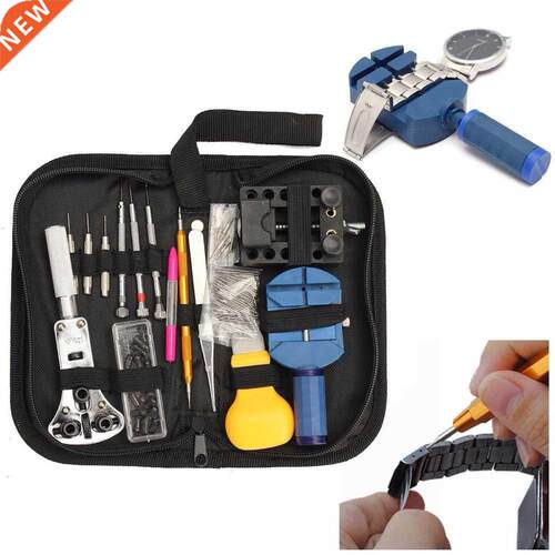 144Pcs Watchmaker Watch Repair Tool Kit Watch Caser Opener P