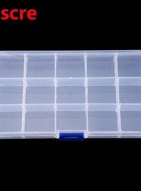 15 Slots Multifunctional Size Adjustable Plastic Jewelry St