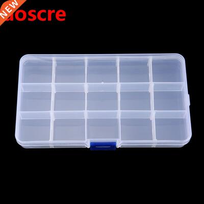 15 Slots Multifunctional Size Adjustable Plastic Jewelry St