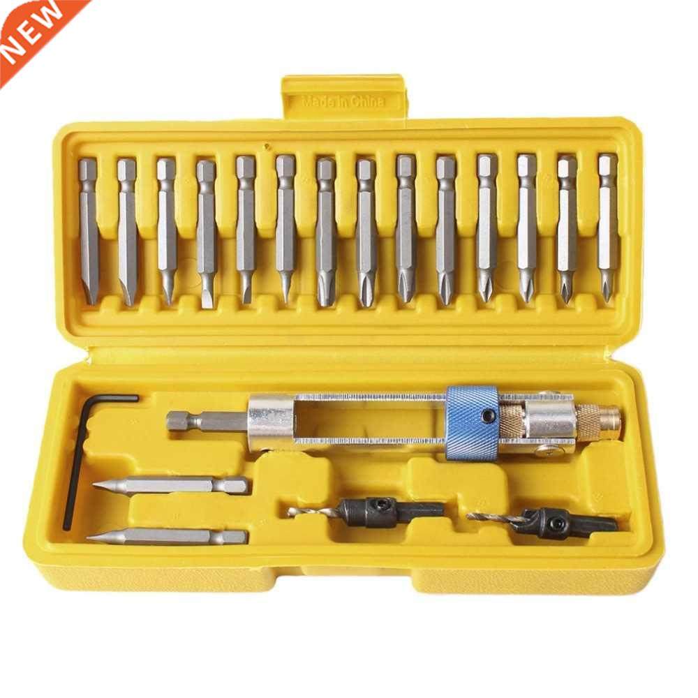 Half Tijd Boor 20 bits Snelheid Staal boor Driver Dubbele Ge