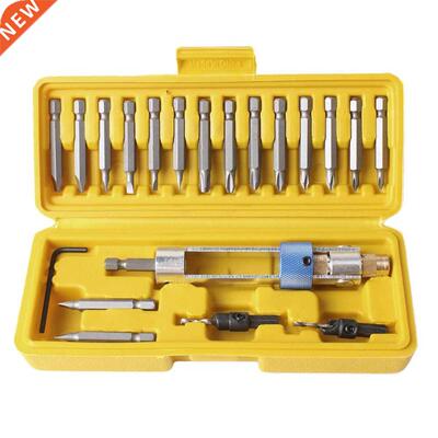 Half Tijd Boor 20 bits Snelheid Staal boor Driver Dubbele Ge