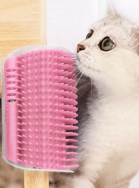 Grooming Scratcher Wall Corner Brush Hair Remover Cat Scratc