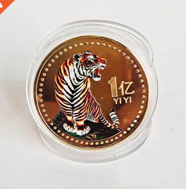1PC 4Styles 2022 China New Year Tiger Year Original Commemor