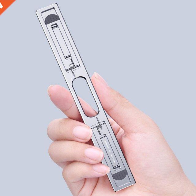 Aluminum Vertical Laptop Stand For MacBook Air Pro Adjustabl