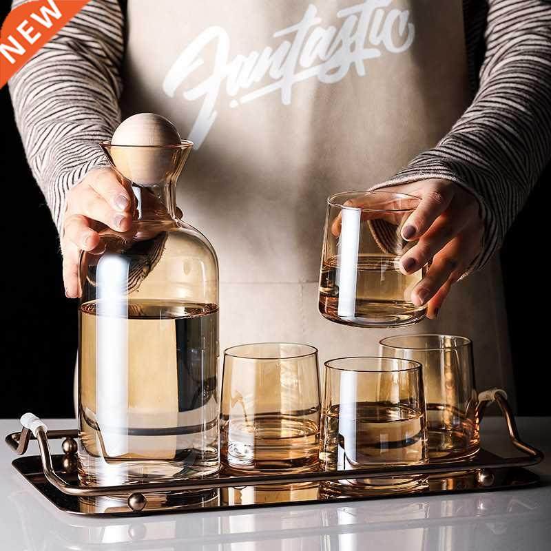 Large Rectangle Tray with Handle, Gold/Silver Serving Trays,