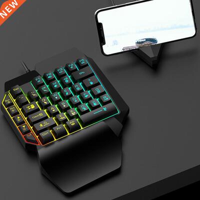 K15 39 keys Single Handed Gaming Membrane keyboard Gaming Ke