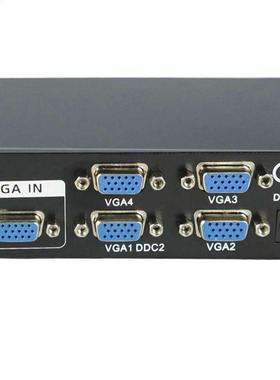 VGA Switch 4 Port VGA SVGA Video Switcher 4*1 HD Signal Ampl