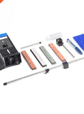 Fix-Angle Knife Sharpening System with 4 Whetstones Kitchen