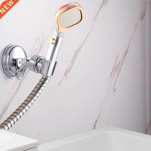 Wall Mounted Shower Head Holder Fixing Bracket Punch-free Va