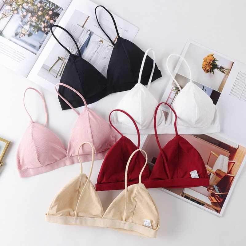 Women Tank Top Push Up Bra Tube Tops Seamless Brassiere Crop