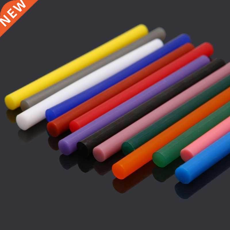 5pcs Hot Melt Glue Stick Colorful 7x100mm Adhesive 适用于 DI