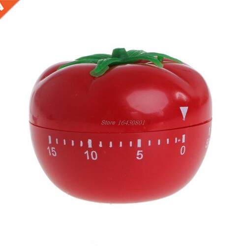 Usable Tomato Shape Cooking Mechanical Timer Kitchen Gadgets