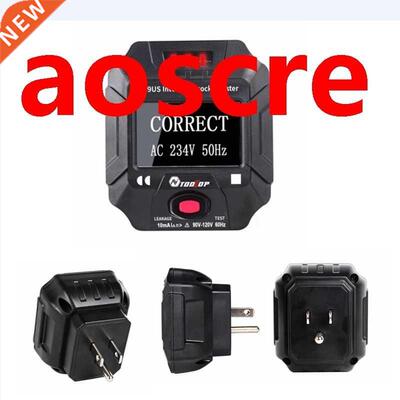 Digital Display Socket Tester RCD Current Voltage Frequency