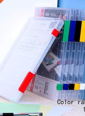Storage Box A4 Clear File Cases Tranparent Plastic Document