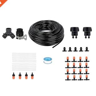 Garden Irrigation System,Drip Irrigation Kit With 1/4Inch Di
