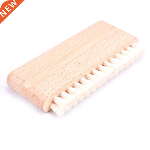 1pcs LP Vinyl Record Cleaning Brush Anti-static Goat Hair Wo