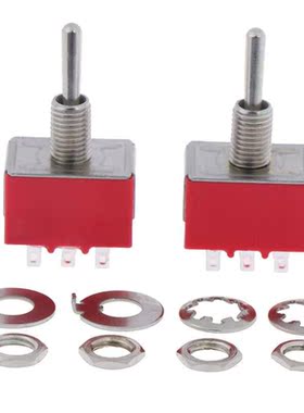 2pcs Small 9Pins PDT On On/on Off On 2/ Positions Mini Tog