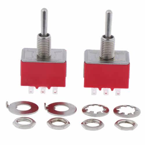2pcs Small 9Pins PDT On On/on Off On 2/ Positions Mini Tog