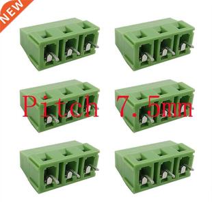 5/10/20Pcs Green KF128-7.5-3P 10A/300V 3 Pin Pitch 7.5mm Str