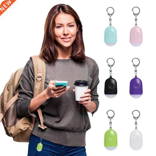 130dB Self Defense Alarm Keychain Portable Safe Sound Anti-A