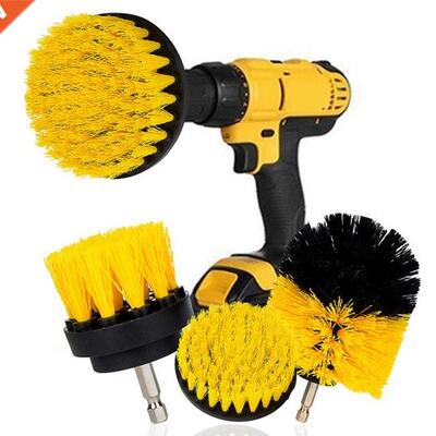 Power Scrubber Brush Set For Bathroom Drill Scrubber Brush F