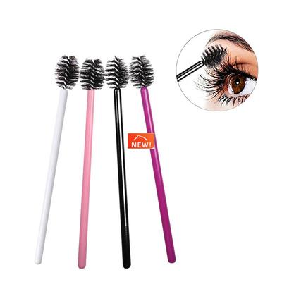 50 Pcs Disposable eyelash brush Mini Mascara Wands brow brus